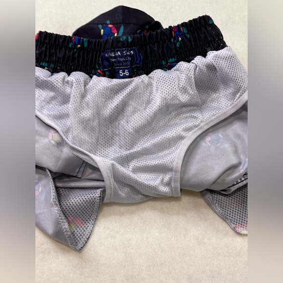 KAILUA SURF Swim Trunks Quick Dry Board Shorts with Mesh Turtle Print size 5-6 - Picture 5 of 7